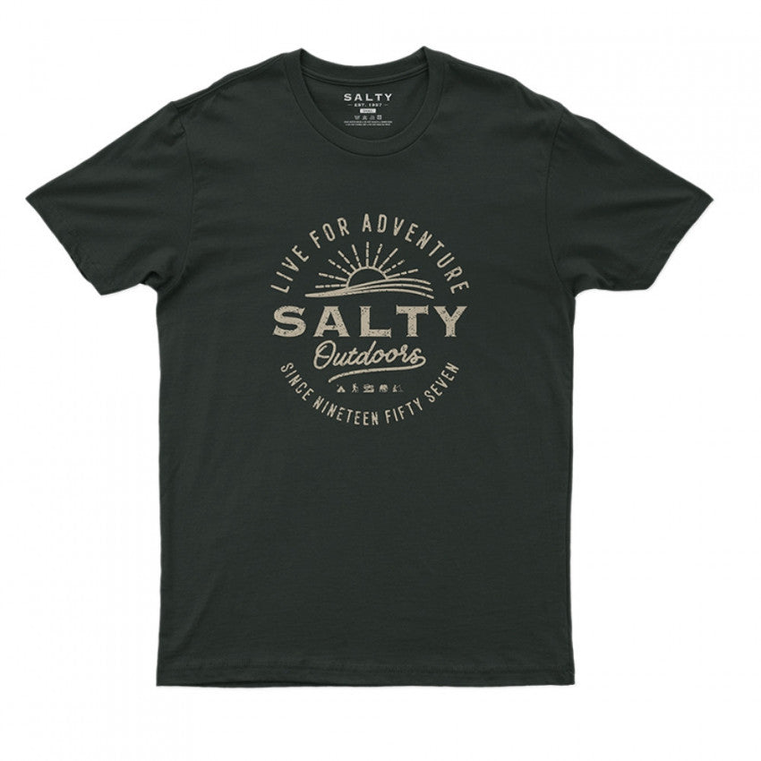 SALTY ENDLESS SUMMER T SHIRT LIVE FOR ADVENTURE