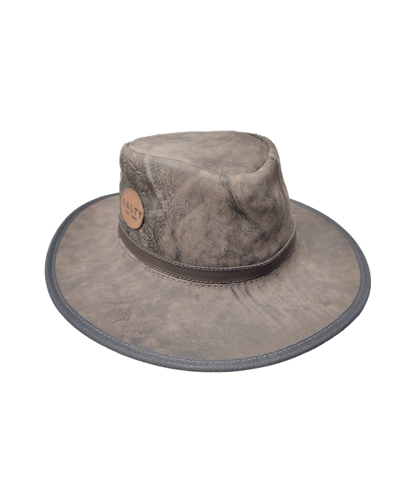 SALTY WILDEBEES LEATHER HAT 2XL
