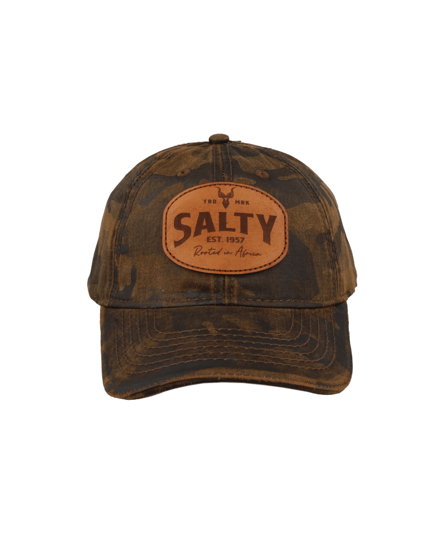 SALTY KUDU LOGO CAP CAMO BROWN