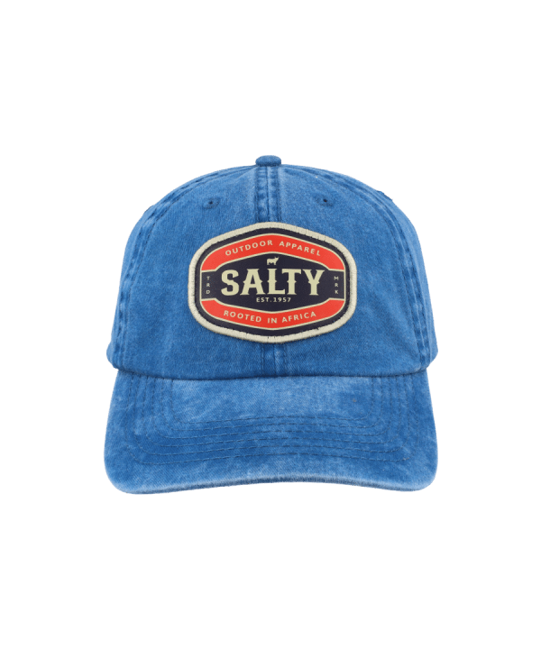 SALTY BUCKLE CAP BLUE