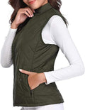 LADIES MICROLITE BODYWARMER OLIVE- 2XL