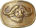 BUFFELSFONTEIN BRASS BUCKLE (H497)