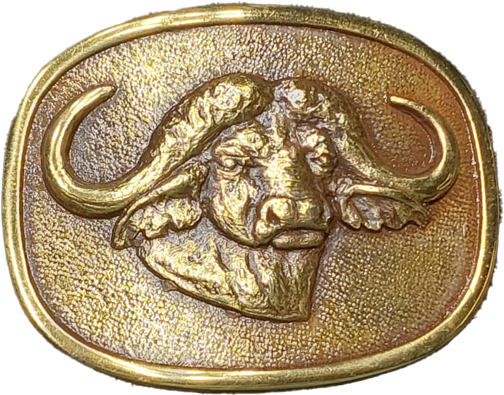 BUFFELSFONTEIN BRASS BUCKLE (H497)