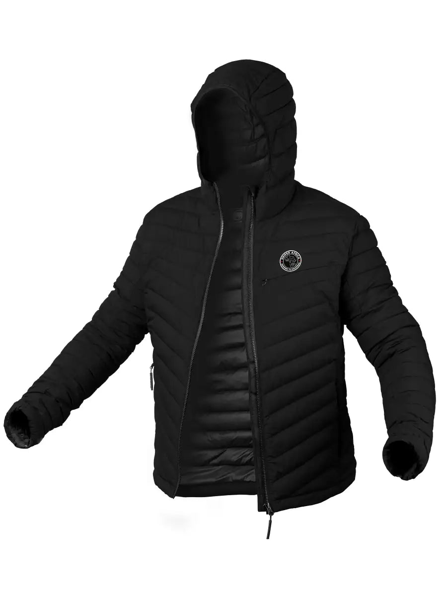 SNIPER EXPLORER PUFFER JACKET BLACK - M
