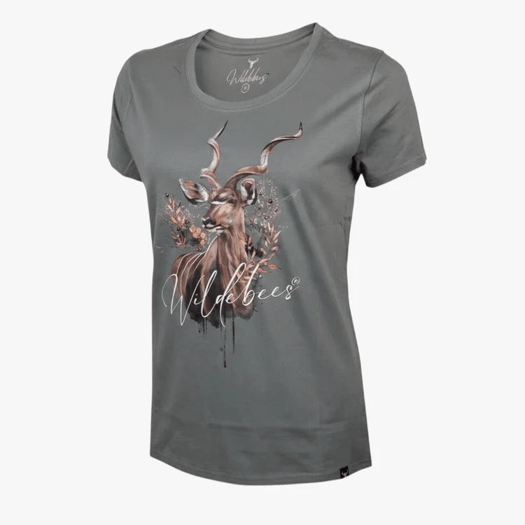 LADIES T-SHIRT WISTERIA GREY