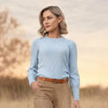 BOERBOEL LADIES LUXURY JUMPER SKY BLUE