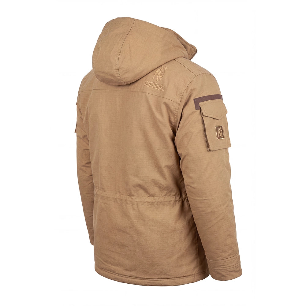 MENS KAROO PARKA JACKET KHAKI