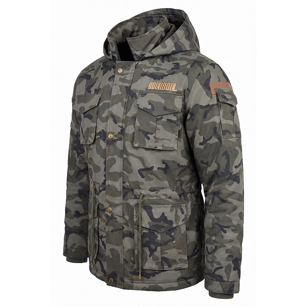MENS KAROO PARKA JACKET MILITARY