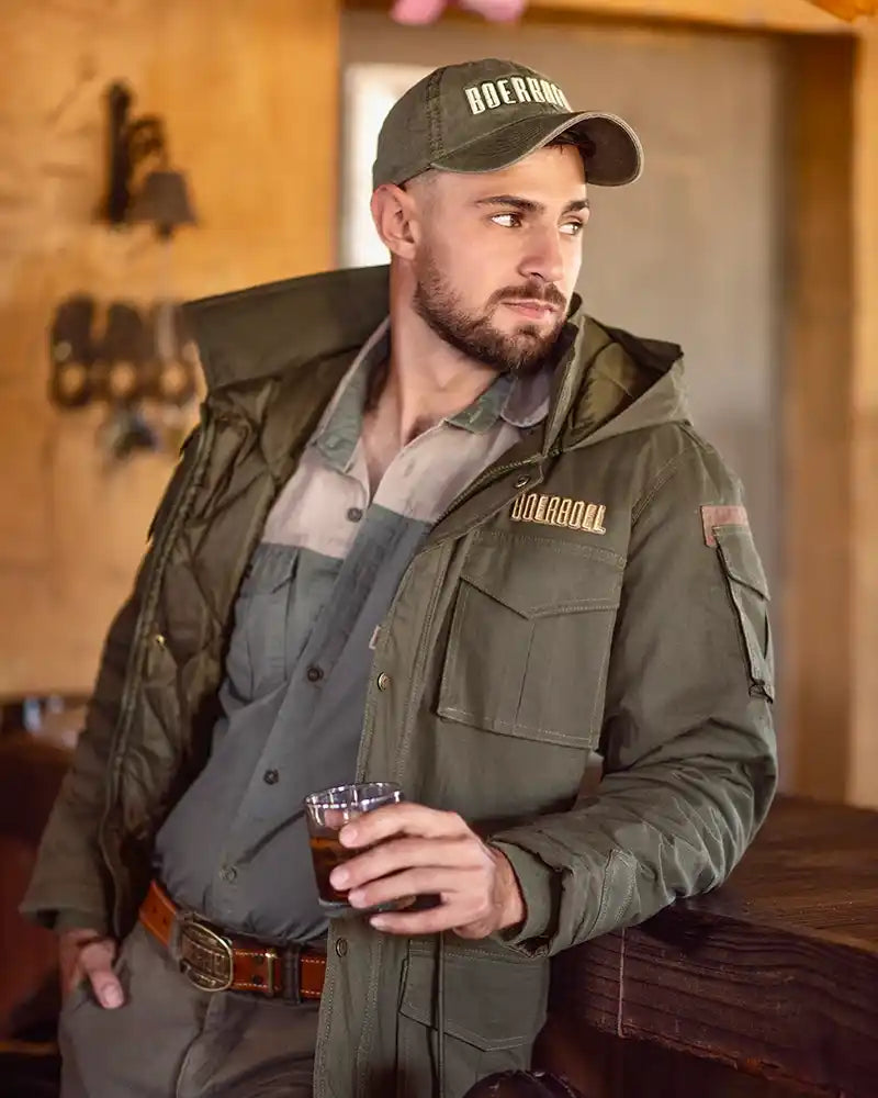 MEN'S KAROO PARKA JACKET OLIVE