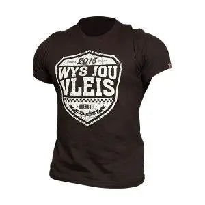 MENS PREMIUM COTTON T-SHIRT PRINTED CHARCOAL "WYS" S