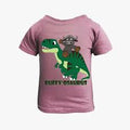 PINK BUFFY O SAURUS T SHIRT 6/12 (H130)