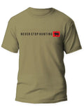 SNIPER LADIES NEVER STOP T-SHIRT CAYOTE M