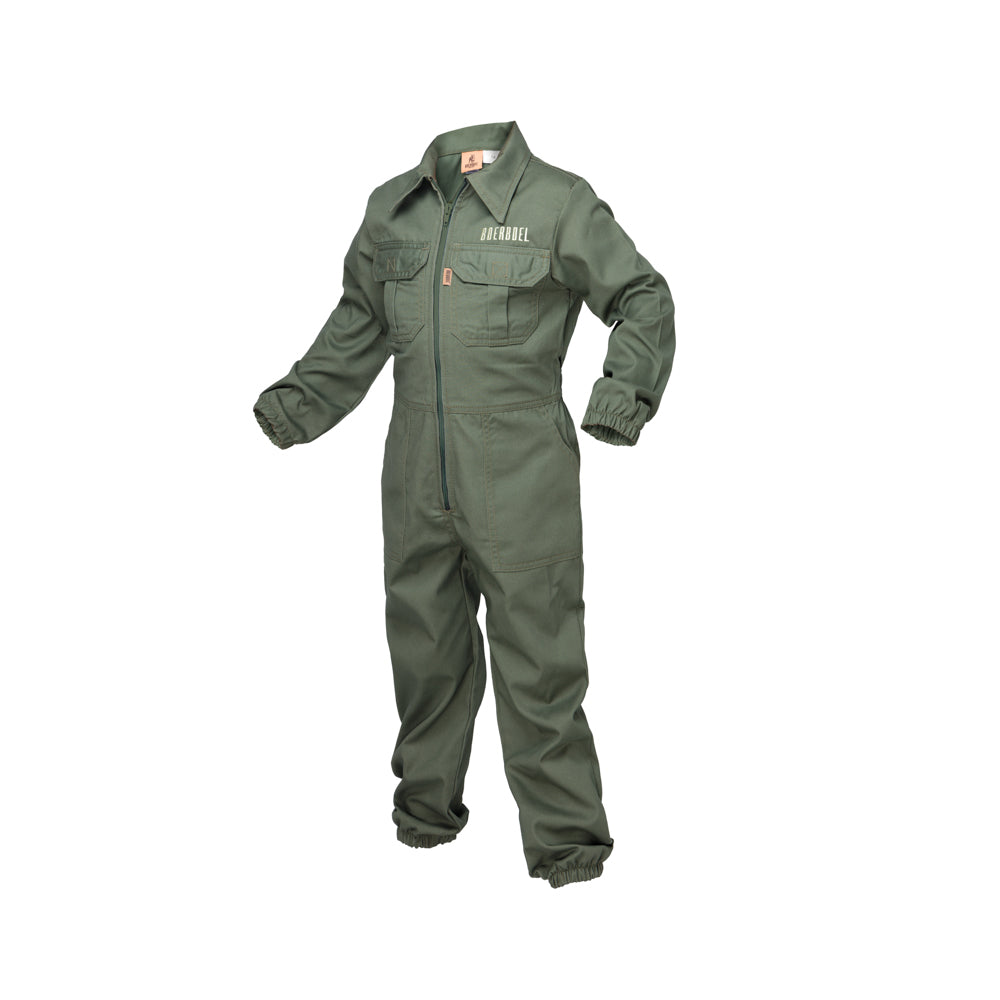 KIDS OVERALL OLIVE 11/12
