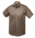 MENS KALAHARI S\S SHIRT BARK