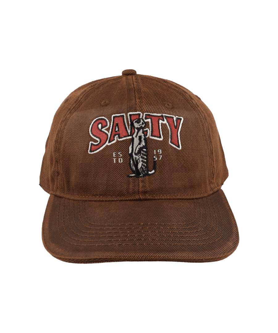SALTY MEERKAT CAP BROWN