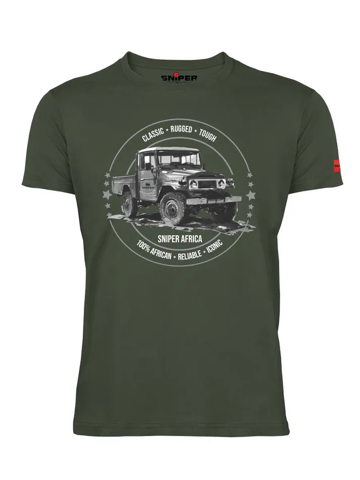 OLIVE MENS CLASSIC T SHIRT 2XL (1955)