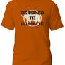 ORANGE DOMINATE SNIPER T SHIRT M (H349)