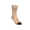 LADIES RIBBED SOCKS LONG CHARCOAL (H444)