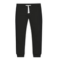 BOY'S BRUSHED FLEECE JOGGER BLACK 1/2 (H754)