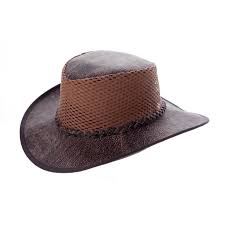 KUH/BREEZE GEMSBOK LEATHER HAT 2XL