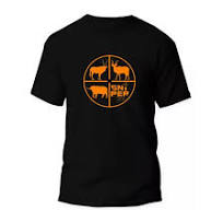 BLACK YOUTH RETICAL T SHIRT 7/8 (1965)