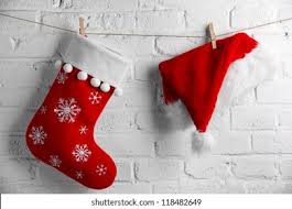 SANTA HAT & SOCK COMBO