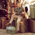KIDS CARGO PUTTY TROUSER 5/6 (H720)