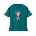 SALTY GIRLS T-SHIRT FLORAL NGUNI MARINE BLUE