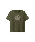 SALTY BOYS T SHIRT GAZELLE OLIVE 9-10