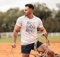MENS T SHIRT DNA RSA STONE MELANGE S