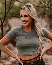 LADIES CROP TOP BAMBOO S
