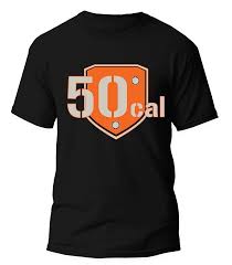 BLACK 50 CAL SNIPER T SHIRT 2XL (H358)
